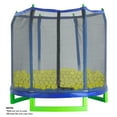 thumbnail image 2 of Machrus Upper Bounce Crush Proof Plastic Trampoline Pit Balls 100 Pack - Yellow, 2 of 2