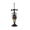 thumbnail image 5 of CHLOE Lighting SERENITY Tiffany-style Dark Bronze 3 Light Double Lit Table Lamp 16" Shade, 5 of 6