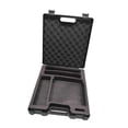 thumbnail image 4 of Estuche de transporte para micrófono, caja de almacenamiento ligera, estuche rígido para instrumentos con forro de esponja. 37 cm x 33 cm, 4 of 9