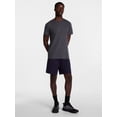thumbnail image 2 of Athletic Works Men's and Big Men's Active Mesh Shorts, 9" Inseam, Sizes S-5XB, 2 of 6