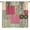 Green, variant on Boho Patchwork Floral Curtains Retro Rustic Flowers Plants Vintage Green Brown Art Design Girls Women Bedroom Living Room Blackout Rod Pocket Decoration Window Drapes 2 Panels W42xL63in
