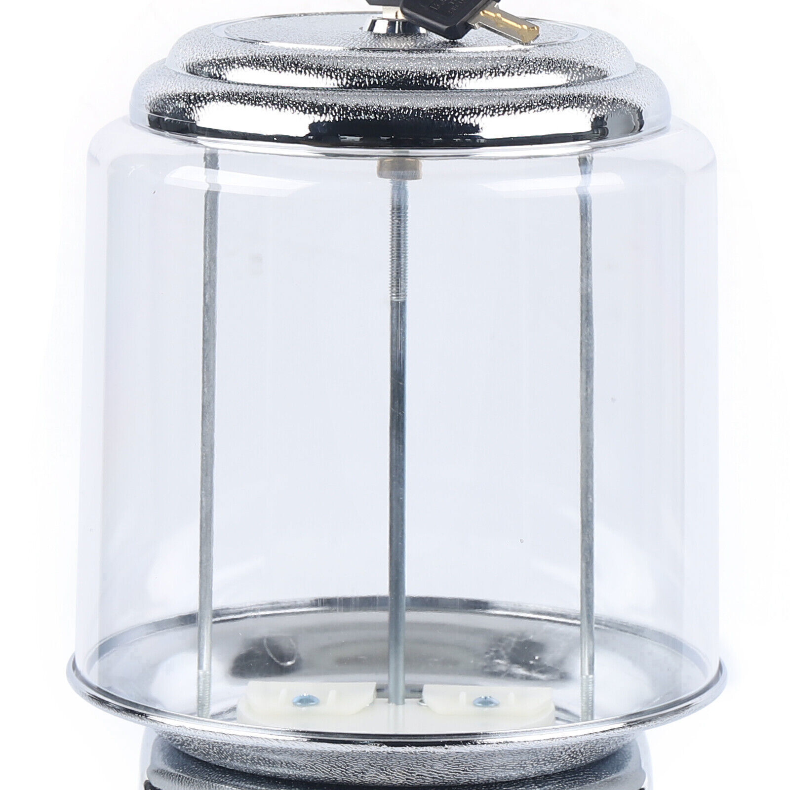 TFCFL Candy Bulk Vending Machine Countertop Treat Bubble Gum Dispenser Metal w/ Keys