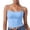 Blue, variant on Women's Lace Vest Square Collar Solid Color Vest Sleeveless Top 2 Alien Top Shirts for Women Crop Top 3x Muscle Shirts Top Women Cropped Top Women Breathe Top Women Beaded Tops for Women