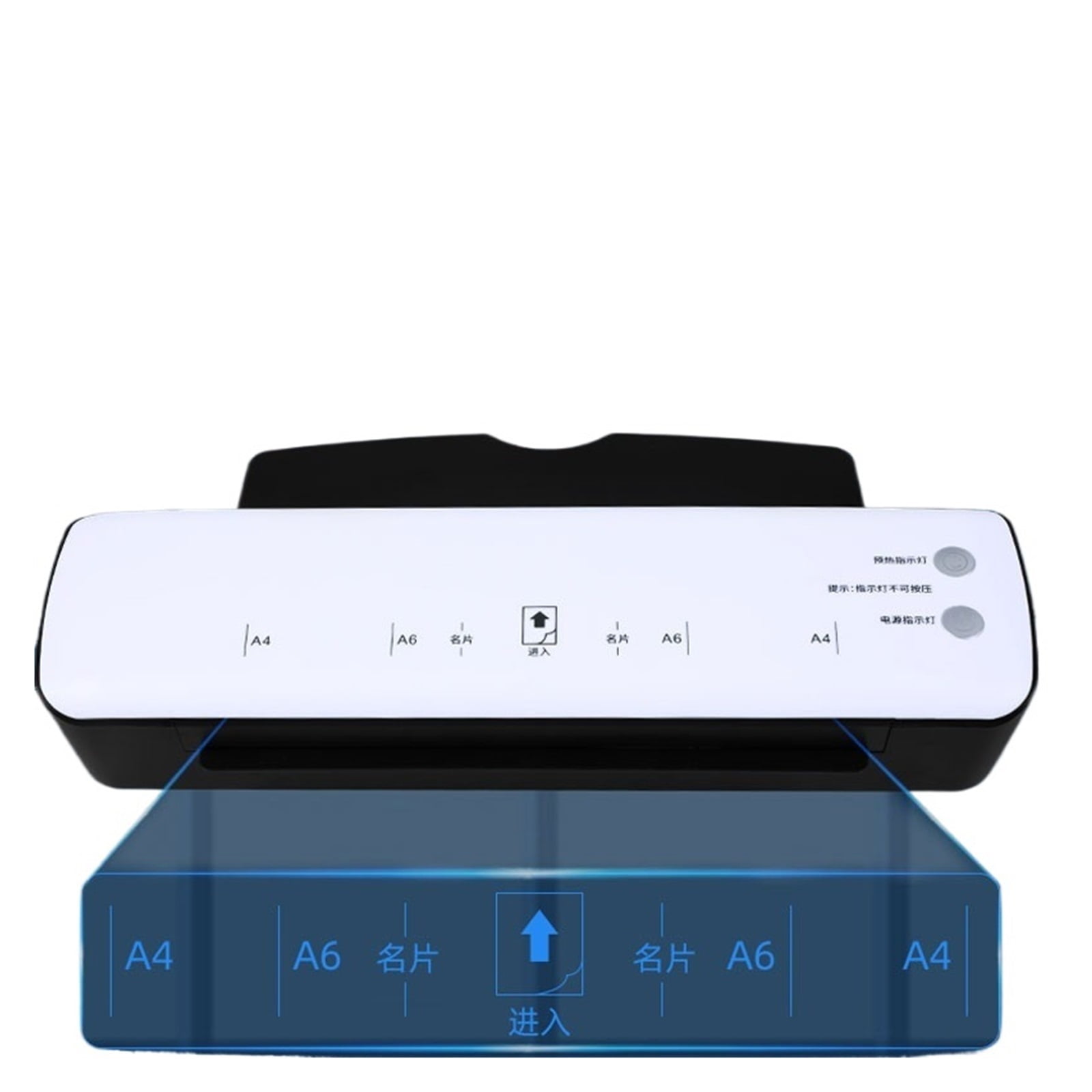 Laminator,Laminator Machine A4 Film Laminator Photo, Menu, Adhesive Film Laminator Office Fully Automatic Thermal Laminating Mini Film Sealing Machine