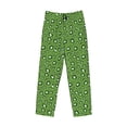thumbnail image 6 of Daiia Kiwi Fruit Men's Sleep Pant with Pockets and Drawstring,Pajama Pants-X-Large, 6 of 9