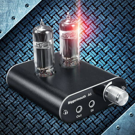 Lossless Audio Mini 6J5 Vacuum Tube Headphone Amplifier Stereo HiFi Amp (Best Value Tube Amp Stereo)