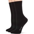 thumbnail image 1 of AmPm womens Relaxed Top Crew Socks, 3 Pair Pack, 1 of 2