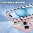 thumbnail image 4 of Transparent Magnetic Case Designed for Apple iPhone 15 Plus Clear Magnetic Case for Rugged Shockproof Strong Magnetic Military Grade Drop Protection Phone Case for Apple iPhone 15 Plus, Pink, 4 of 6