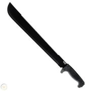 SOG SOGfari Fixed 18" High Carbon Stainless Steel Latin Machete w Synthetic Rubber Black Handle