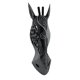 thumbnail image 1 of Zeckos Máscara de pared de safari africano de jirafa negra/blanca abstracta, decoración de África, 20 pulgadas. Alto Zeckos IN4119-20BW, 1 of 3