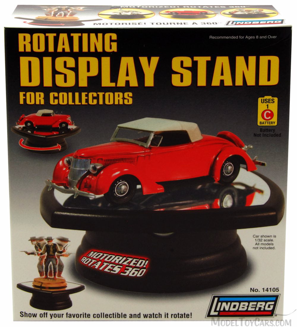 4 Rotating Display Stands by Lindberg Lnd14105 Motorized for 1/32 Model Cars Etc for sale online 