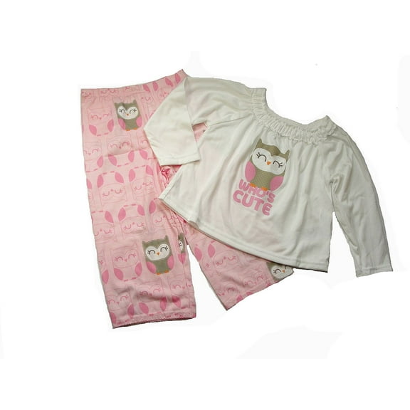 Carter's Just One You Girl's Who's Cute Owl Pajama Set, Size 3T