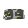 thumbnail image 2 of Goofa Cute Dinosaur Pattern Leather Pencil Case, Pencil Pouch, Pencil Bag, Pen Case, Pen Pouch, Pen Bag, Pencil Pouches, Pencil Bags,College Pencil Case, 2 of 7