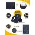 thumbnail image 5 of Nice C Heated Stadium Seats, Bleacher Chairs, 5 Reclining Positions Waterproof Cushion, Upgraded Ultralight, Foldable, Extra Thick Padding, with Shoulder Straps & Net Pockets(One Black,NO POWER BANK), 5 of 5