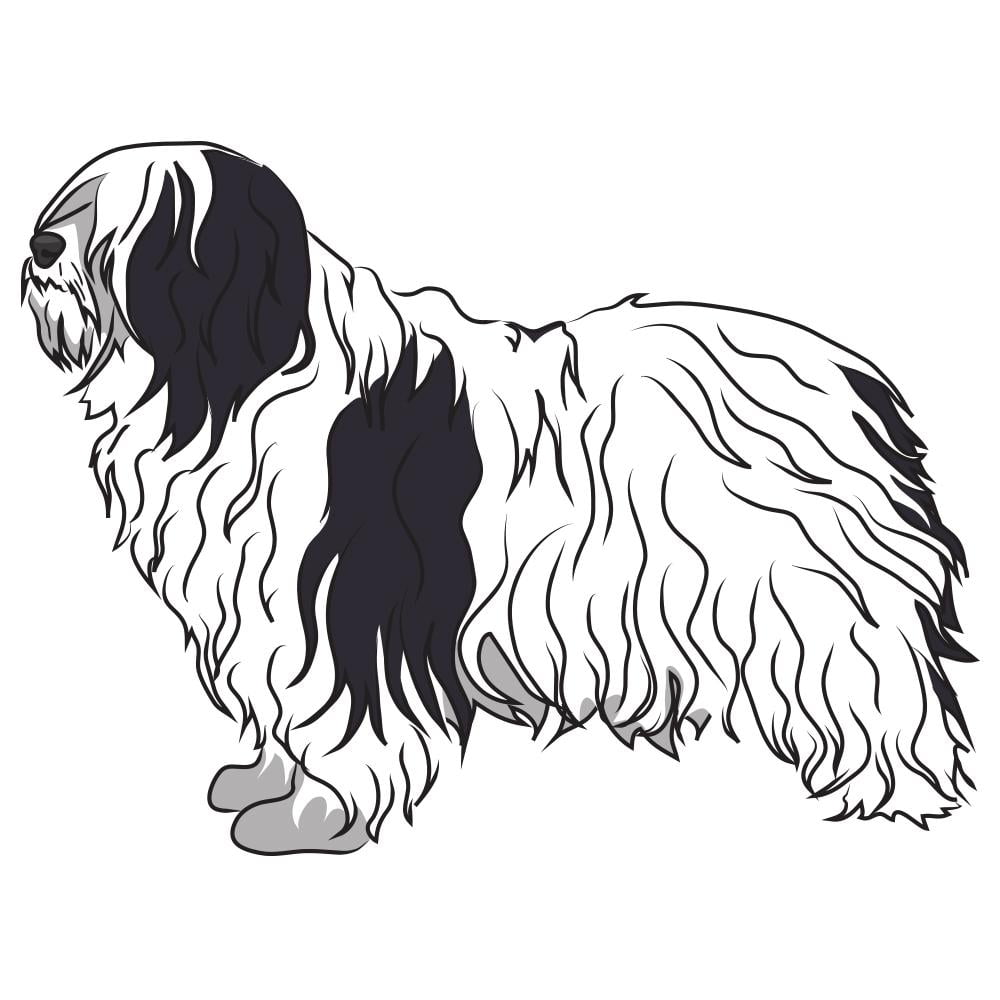 SHEEPDOG LIFE WINDOW DECAL STICKER DOG PET