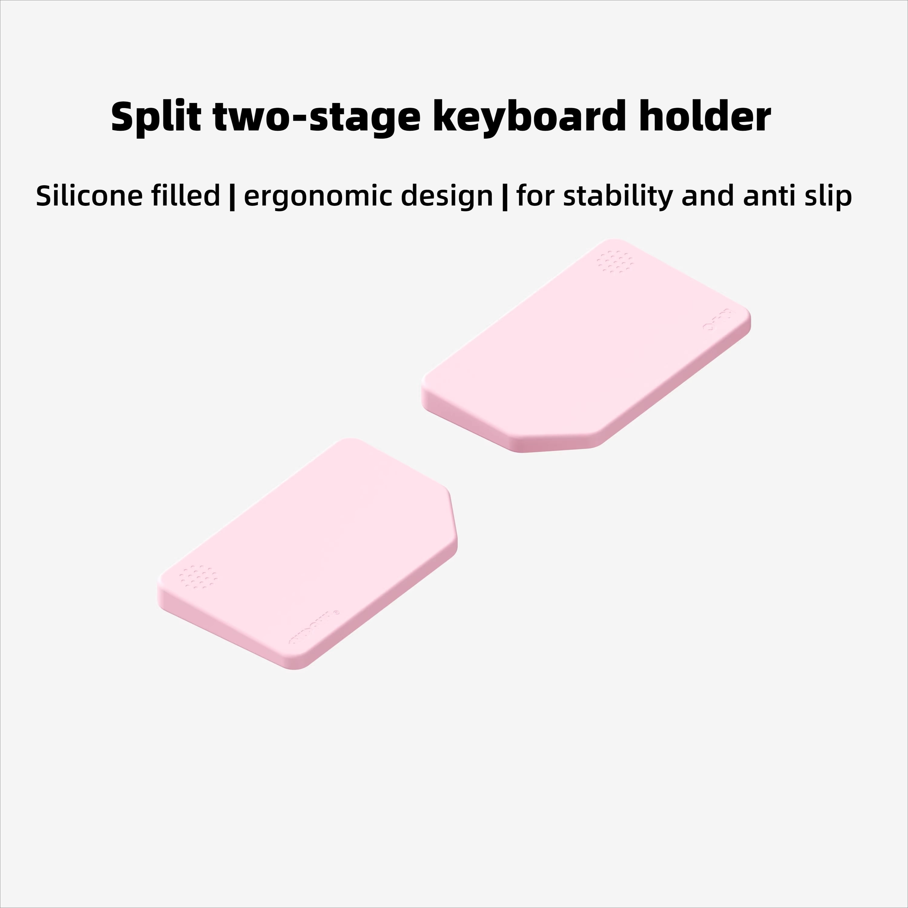 Unbranded Mechanical Keyboard Wrist Rest, Pink
