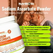 NutriBiotic Sodium Ascorbate, Buffered Vitamin C Powder, 2.2 Lb