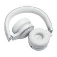thumbnail image 5 of JBL Live 670NC - Wireless On-Ear Headphones with True Adaptive Noise Cancelling - White, 5 of 9