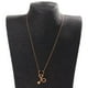 thumbnail image 3 of Collar colgante Estetoscopio Fernando acero Inoxidable oro rosa, 3 of 6