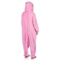 thumbnail image 3 of The Pink Panther Adult Kigurumi Hooded Costume Pajama Fleece One-Piece Union Suit Sleepwear Loungewear For Men Women, 3 of 6