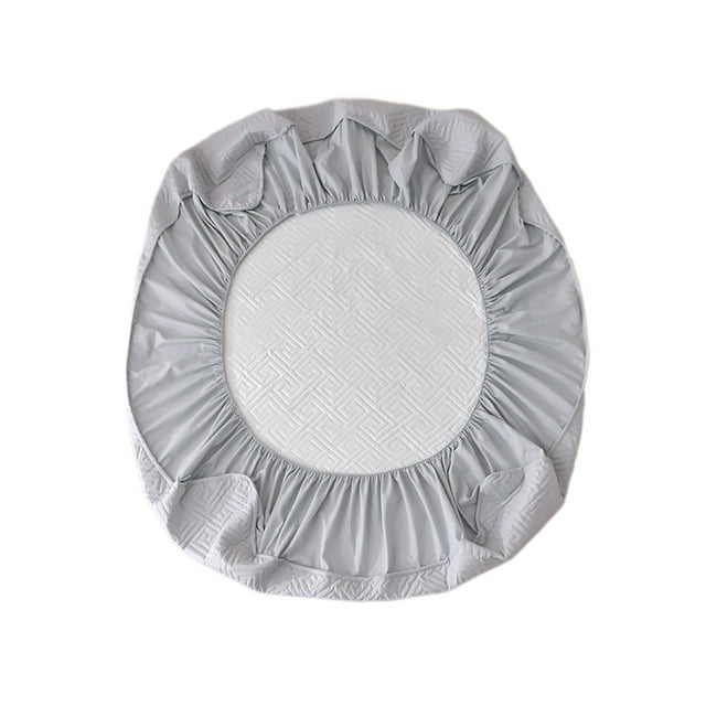 Ohufall Chapeaux de Lit Imperméables Pièce Protège-Lit en Coton Épaissi Protège-Matelas Imperméable Automne Hiver Couvre-Lit Drap