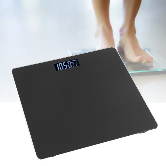 Bathroom Scale, Compact Size High Definition LCD Display Digital Scale for Home