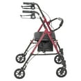 thumbnail image 4 of Drive Medical Adjustable Height Rollator Rolling Walker with 6" Wheels, 4 of 9