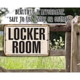 thumbnail image 4 of Metal Sign - Locker Room Metal Sign - Durable Metal Sign - Use Indoor/Outdoor - Great Gift and Decor for Gym Under $20 (8" x 12"), 4 of 5