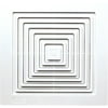 Broan-NuTone 688 Ceiling and Wall Ventilation Fan, 50 CFM 4.0 Sones, White Plastic Grille