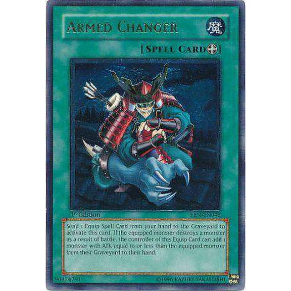 YuGiOh Elemental Energy Ultimate Rare Armed Changer EEN-EN045