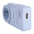 thumbnail image 4 of Peahefy GSM Power Plug Socket, GSM Smart Plug Socket,Smart GSM Power Outlet Plug Socket with Temperature Sensor SMS Command Control EU Plug, 4 of 6