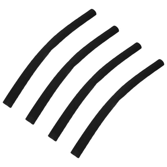 UPGRATOR 4Pcs Cart Handle Cover for Parents and Caregivers Black Sponge Foam 19.7x1.4x1.4in