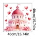 thumbnail image 3 of Regalos de San Valentín Pegatinas de San Valentín Decoraciones de San Valentín Pegatinas para ventanas Adecuado para puertas y ventanas de tiendas Decoración de ambientes de San Valentín Pegatina de v, 3 of 6
