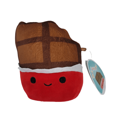 Squishmallows Official Kellytoys Plush 5 Inch Paulton the Chocolate Bar Ultimate Soft Stuffed Toy