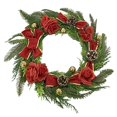 thumbnail image 1 of de Navidad de 14 pulgadas con luces s de s artificial para puerta de Decoración interior libre Gloria Corona de vacaciones, 1 of 9