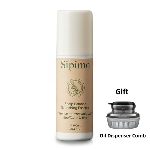 Sipimo Scalp Balance Nourishing Essence 100ml with Oil Dispenser Comb for Free