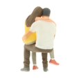 thumbnail image 4 of Resina 1:64 CUTICAT personas modelos en miniatura estatuas azul 3, 4 of 4