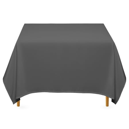 Lann's Linens - Square Premium Tablecloth for Wedding / Banquet / Restaurant - Polyester Fabric Table Cloth (Multiple Colors)