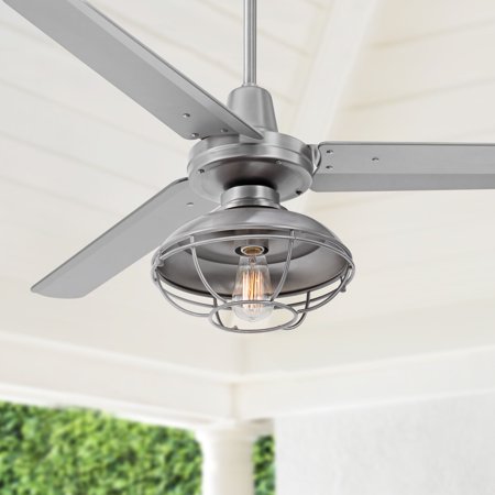 52 Casa Vieja Industrial Outdoor Ceiling Fan With Light Led