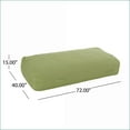 thumbnail image 3 of Kasper 6'x3' Water Resistant Rectangle Bean Bag Chair for Adults | Green | Waterproof Fabric, 3 of 7