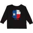 thumbnail image 3 of Inktastic Graffiti Texas State Flag Boys or Girls Long Sleeve Toddler T-Shirt, 3 of 5