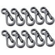 thumbnail image 3 of 40Unids/Mini Mochila Resorte Abrocha Escalada Mosquetones Camping Botella Equipo Gris, 3 of 5