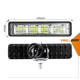 thumbnail image 4 of Luces LED impermeables para barcos, 6 luces de 72 W, resistentes al agua, para cubierta o muelle, 2200 lúmenes, reflector de 120°, luces para barcos., 4 of 8