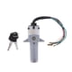 thumbnail image 2 of Cerradura de interruptor de cilindro de encendido universal + 2 llaves de 4 posiciones para camión de automóvil , como se describe F, 2 of 7
