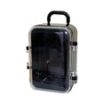 thumbnail image 4 of Trolley Tiny Suitcase Miniature Transparent Cover Candy Box for Collecting Rings, Necklace, Hair Rings, Buttons Wide Application Gift Box Black, 4 of 8