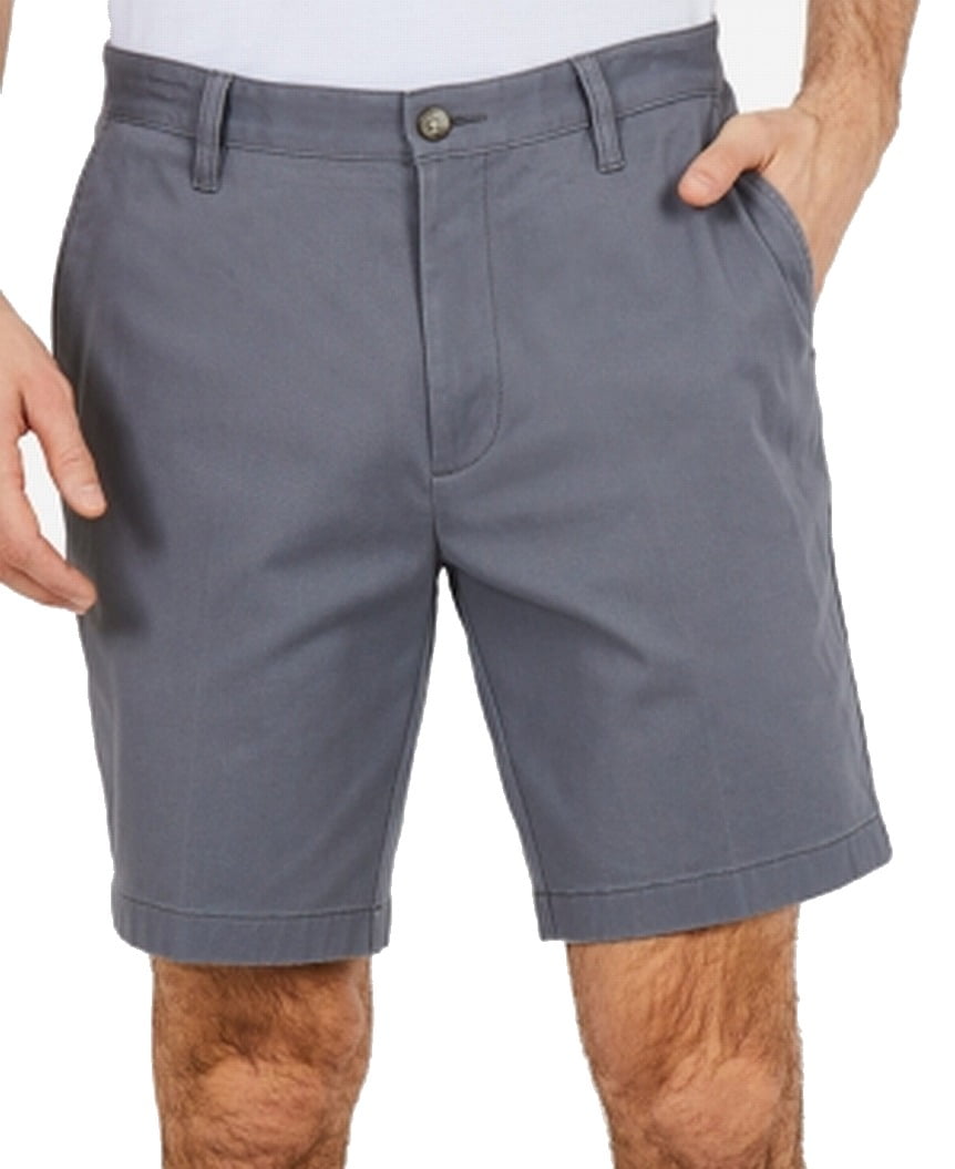 Nautica Flat Front Deck Shorts Bohman Teal 8.5 inch inseam Mens Size 30 New 
