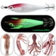 thumbnail image 4 of Señuelos Pesca Calamar Con Cebo Que Brillan en Ojos 3D para Nocturna, 4 of 9
