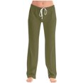 thumbnail image 1 of Lenpel Women's Plus Size Sweatpants Casual Loose Elastic High Waisted Drawstring Straight Leg Lounge Pants Workout Athletic Joggers, 1 of 5