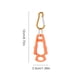 thumbnail image 4 of Clip Guante para Exteriores Seguridad Multiusos Laboral () Naranja, 4 of 4