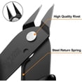 thumbnail image 3 of Precision Cutting Pliers, 2 Pcs Mini Diagonal Side Cutting Pliers For Electronics Industry Repair, Electrician, Jewelry Repair, Diy Model Making, Blac, 3 of 5